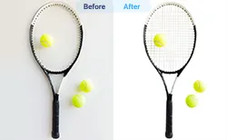 Background removal example