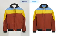 Ghost mannequin example